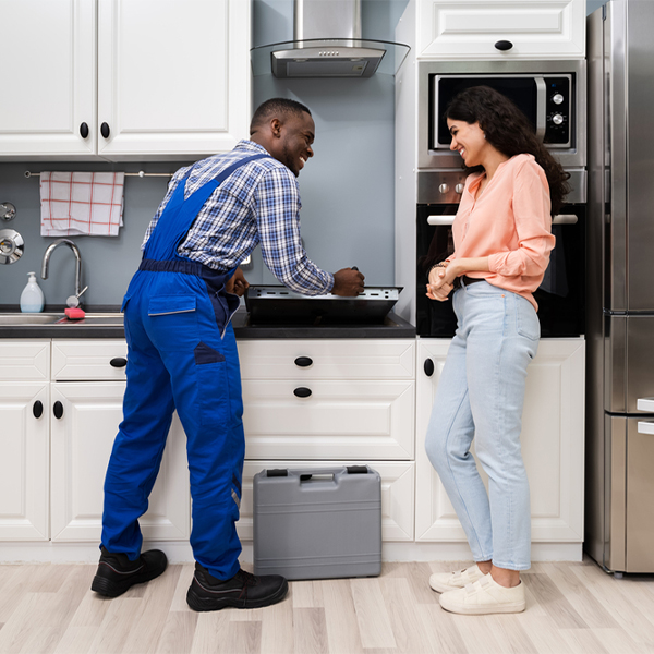 can you provide an estimate for cooktop repair before beginning any work in Fonda IA